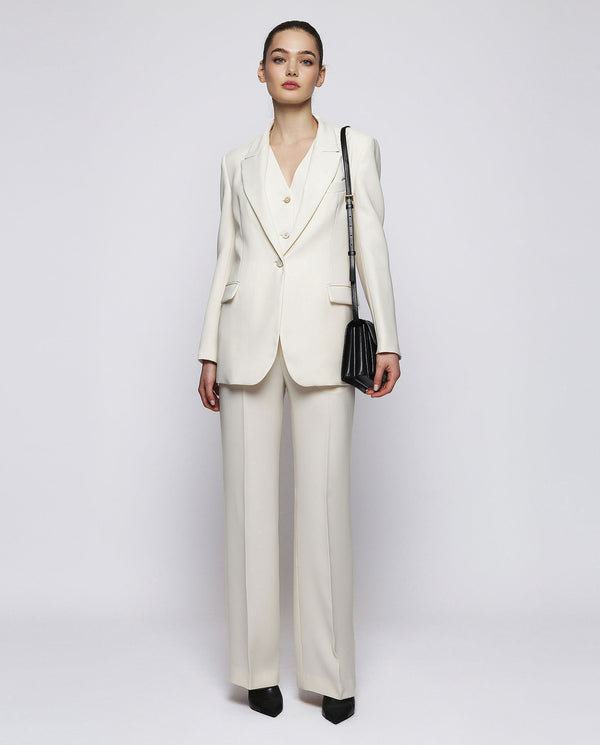 Off-white oversize blazer by MIRTO