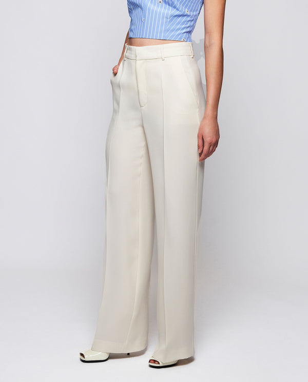 Off-white sartorial trousers by MIRTO