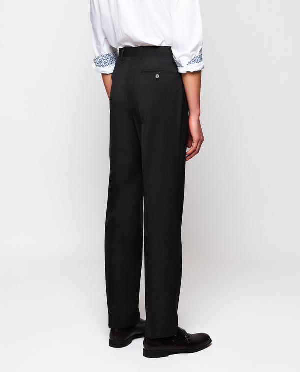 Charcoal gray dress trousers