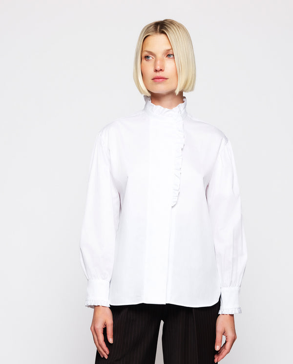 White cotton shirt by MIRTO