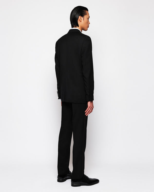 Pure Wool black smoking suit