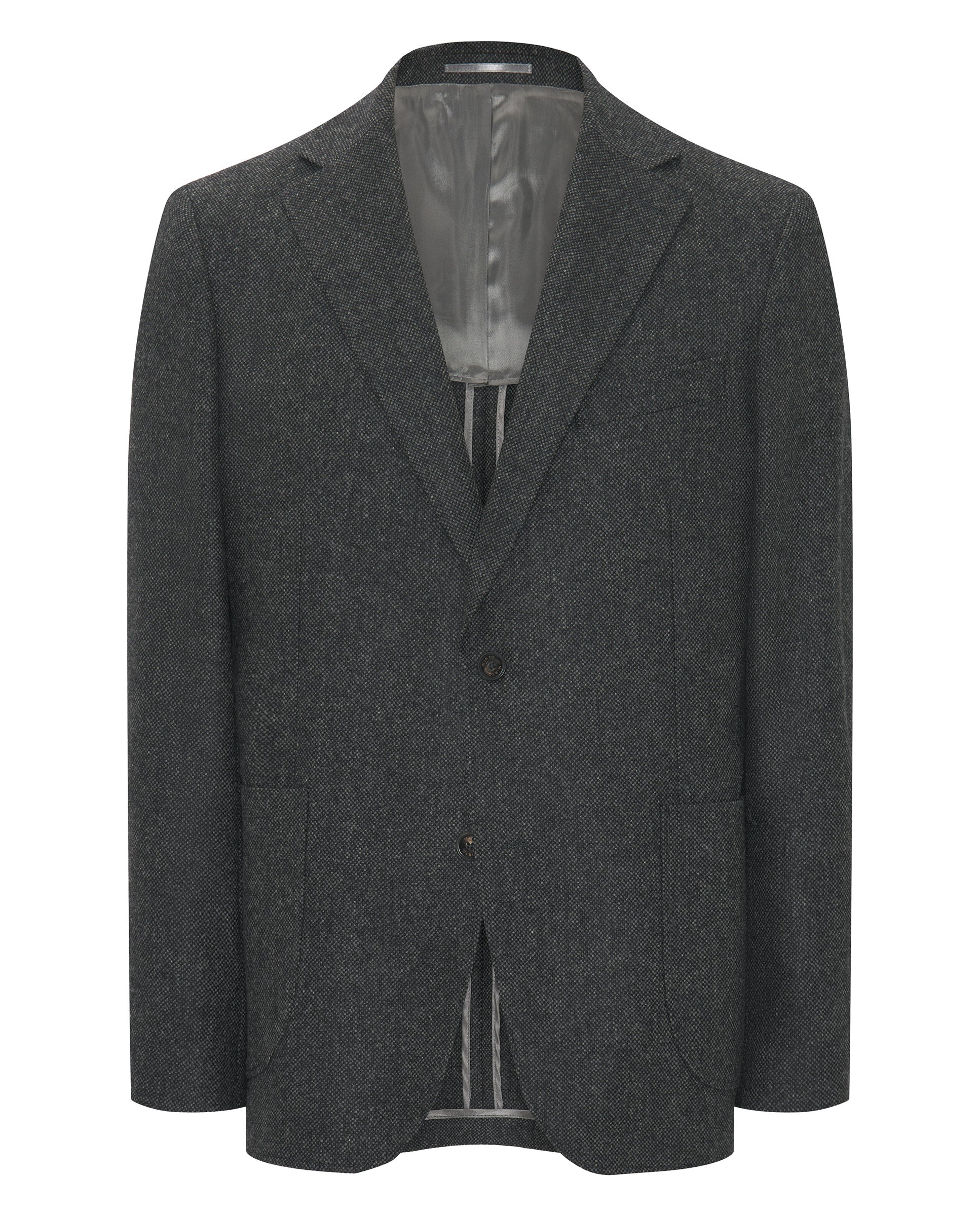 Charcoal gray donogal jacket by MIRTO