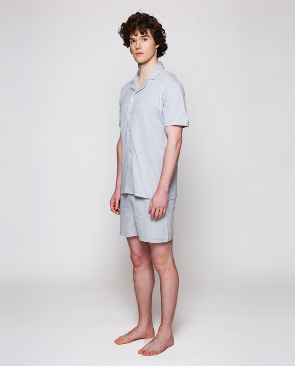 Short gray modal fabric pajamas