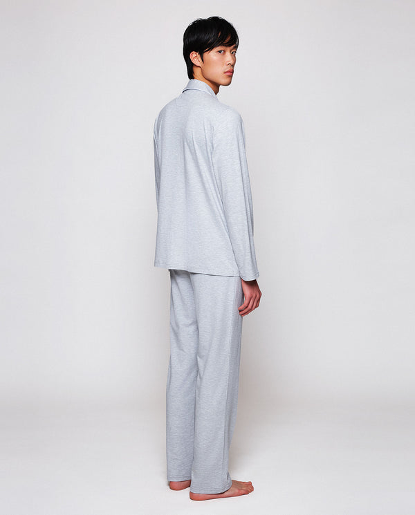 Long gray modal fabric pajamas