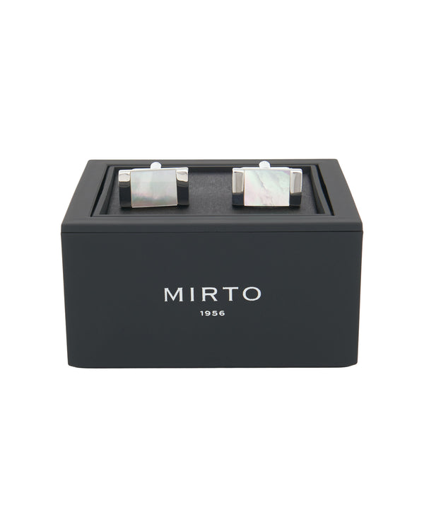 Rectangular cufflinks by MIRTO