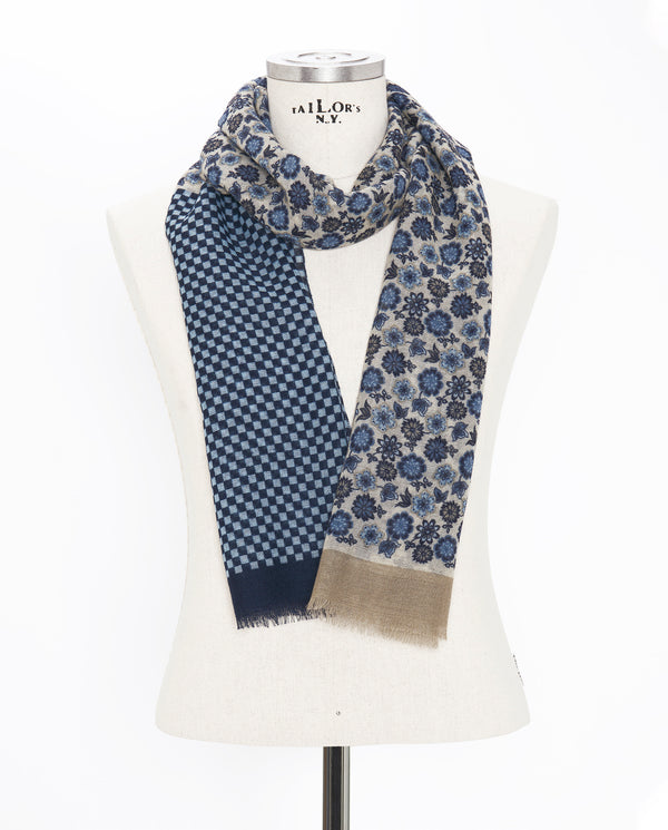 Foulard estampado de Lana by MIRTO