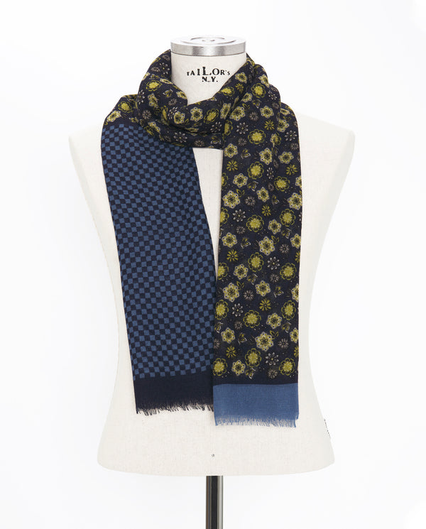 Foulard estampado de Lana by MIRTO