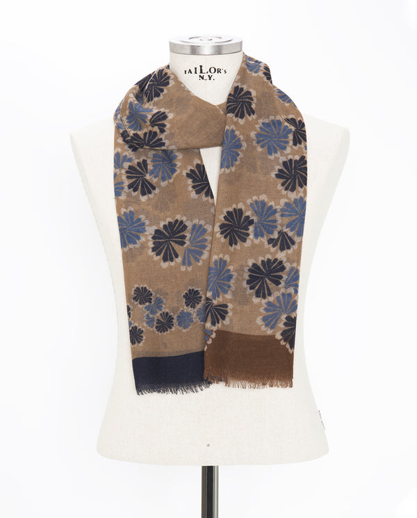 Foulard estampado de Lana by MIRTO