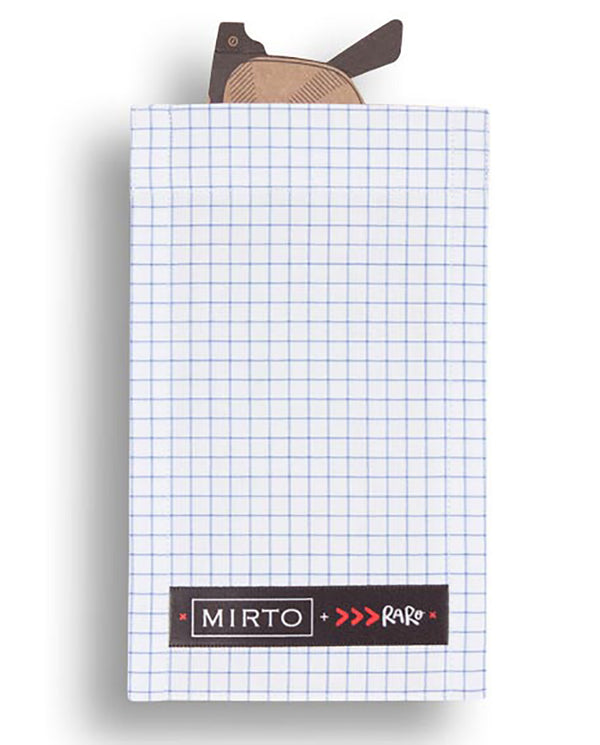 Glass Pocket Square "Be Classic" by MIRTO
