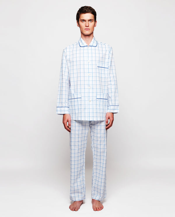 White silk pyjamas by MIRTO – 04491-0050