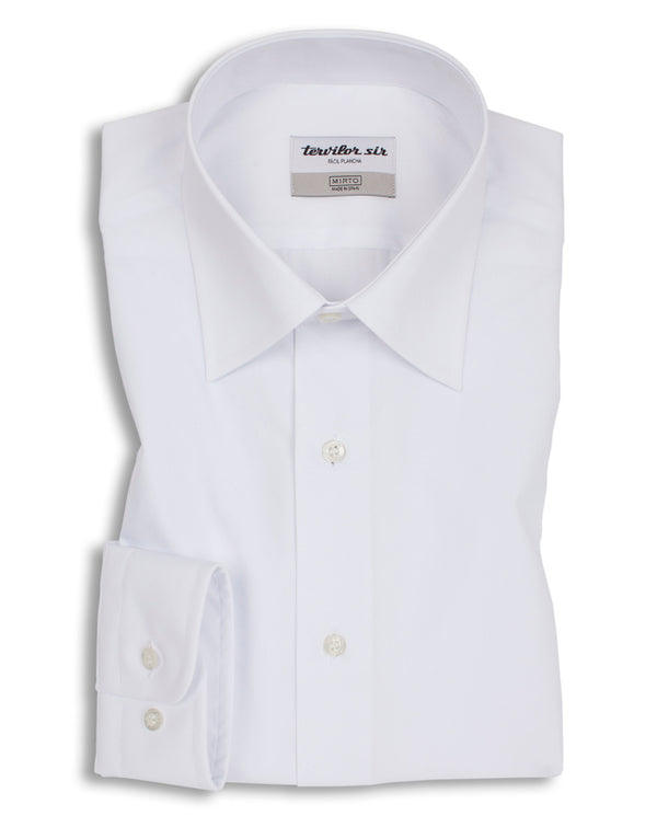 WHITE CLASSIC COLLAR TERVILOR SIR EXTRA SHORT by M