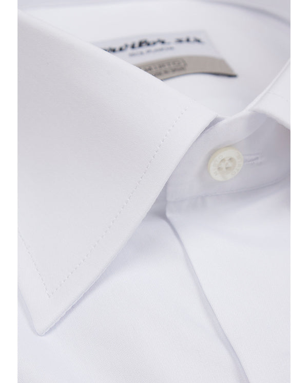 White spread collar easy iron Tervilor Sir shirt