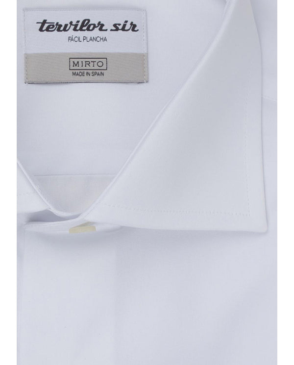 Spread collar easy iron tervilor sir shirt by MIRT