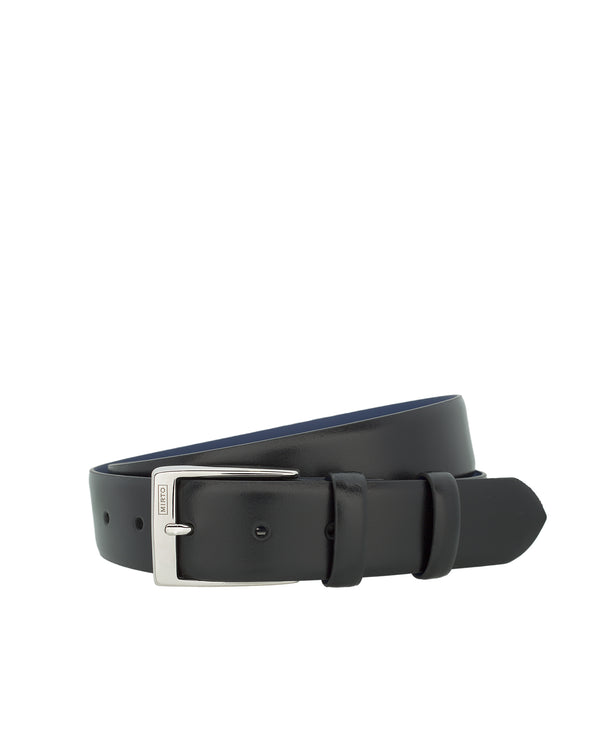Black dress belt