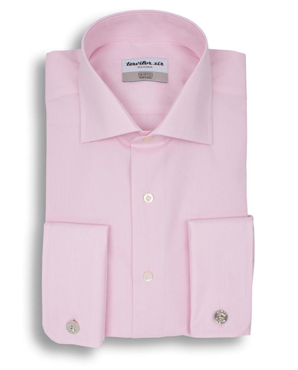 PINK SPREAD-COLLAR TERVILOR SIR SHIRT by MIRTO