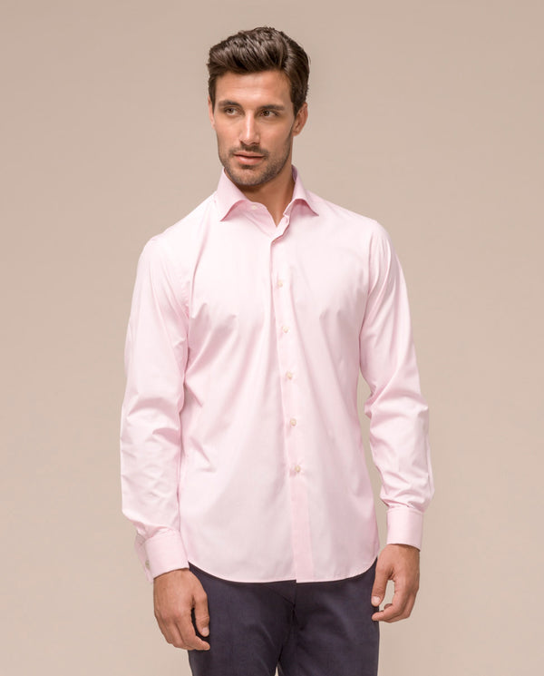 PINK SPREAD-COLLAR TERVILOR SIR SHIRT by MIRTO