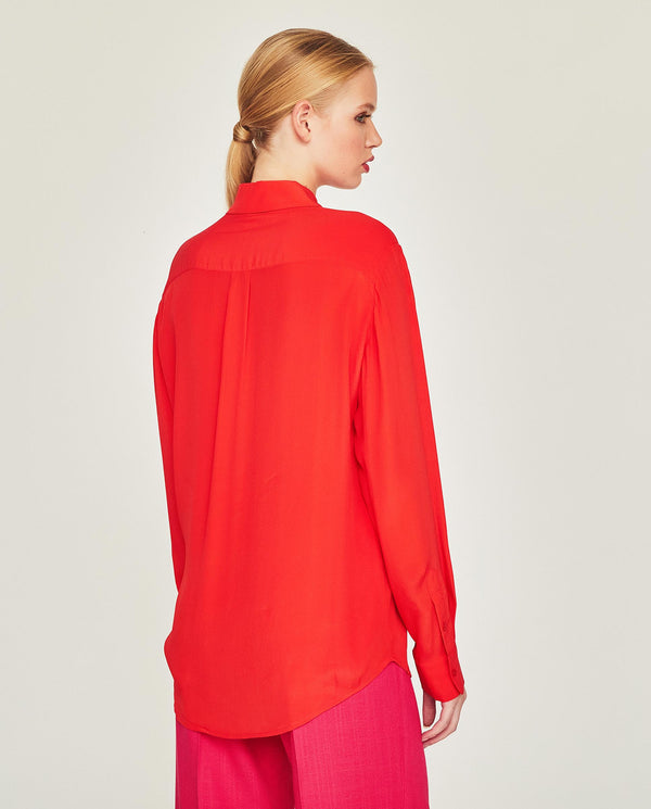 Red blouse by MIRTO