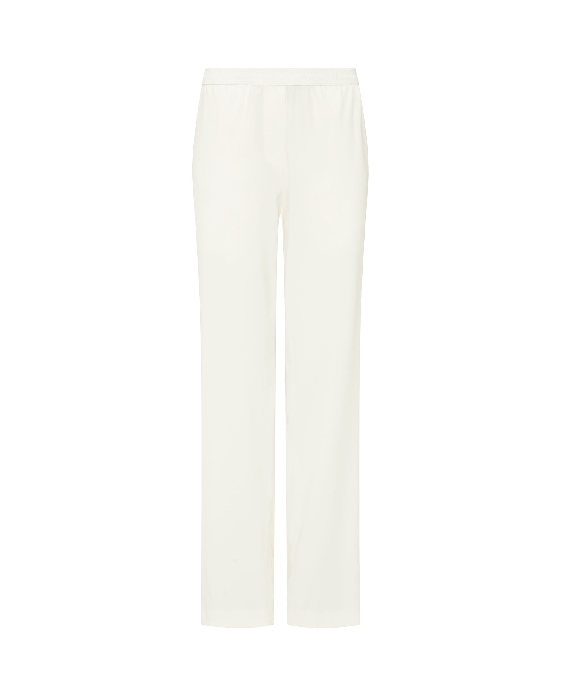 White fluid trousers by MIRTO