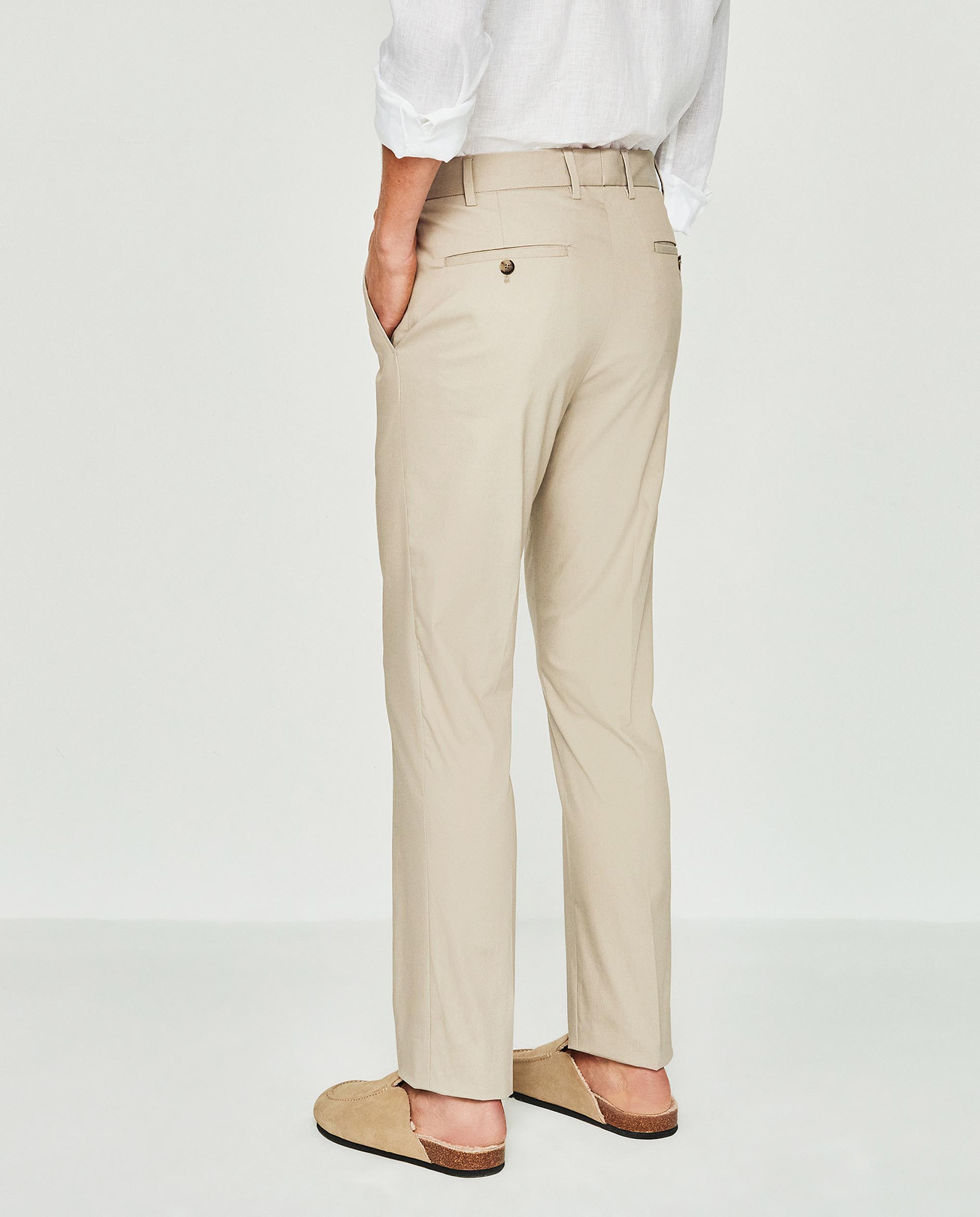 Beige chino pants – 02805-0050