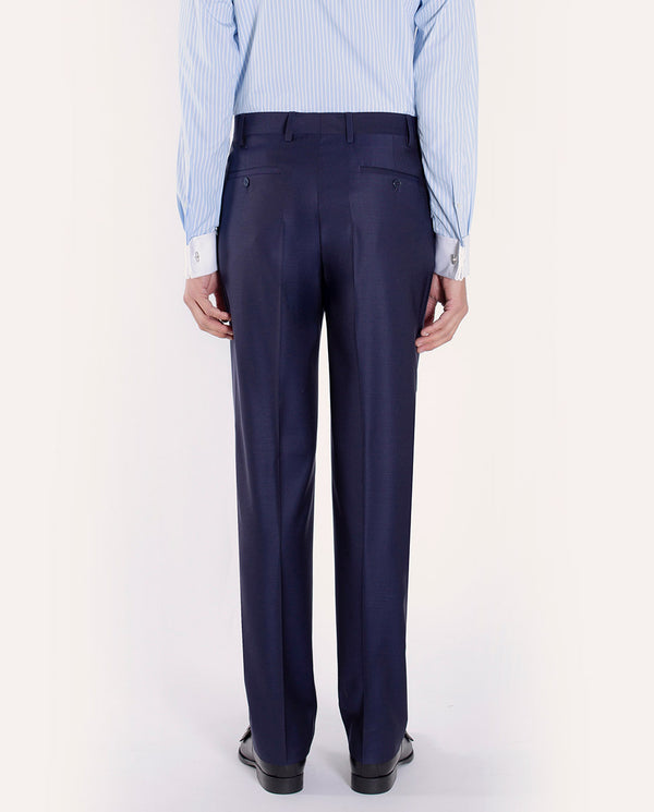 CLASSIC-FIT WOOL TROUSERS by MIRTO