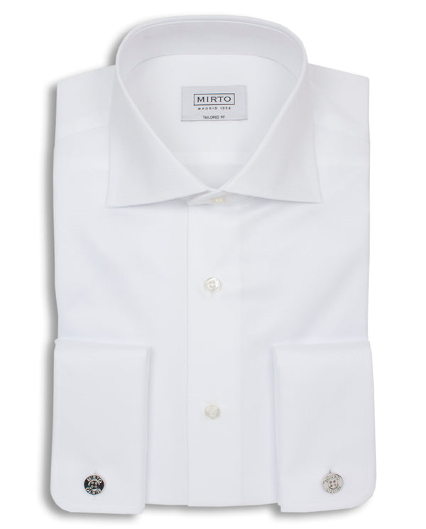SPREAD COLLAR TAILORED FIT DRESS SHIRT by MIRTO