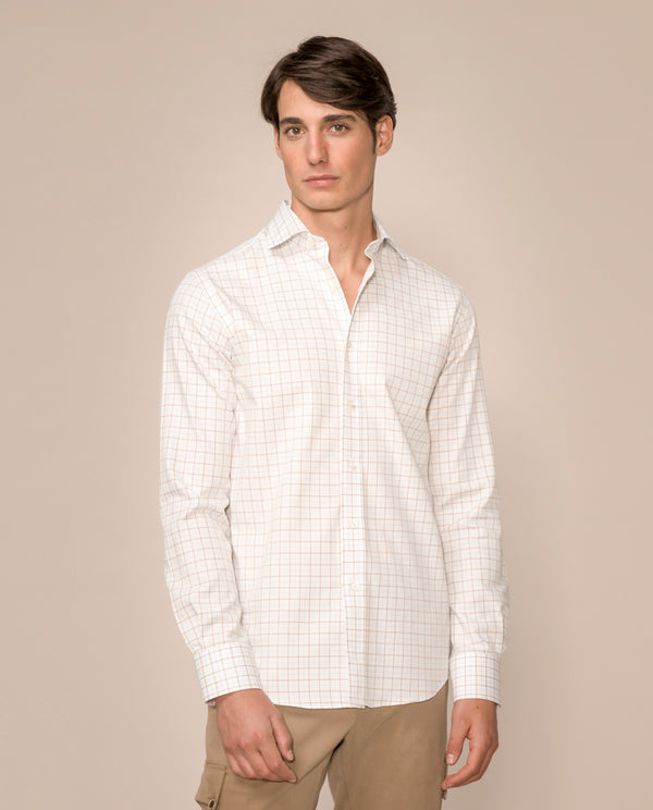 CHECKED COTTON CASUAL SHIRT by MIRTO