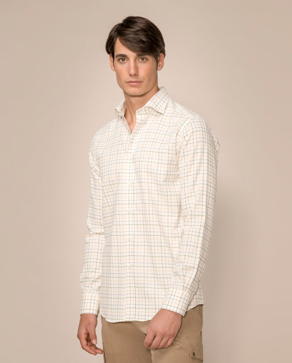 CHECKED COTTON CASUAL SHIRT by MIRTO