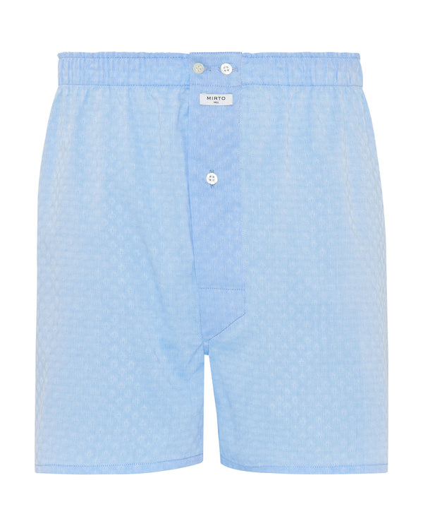 Pale blue jaquard boxers by MIRTO