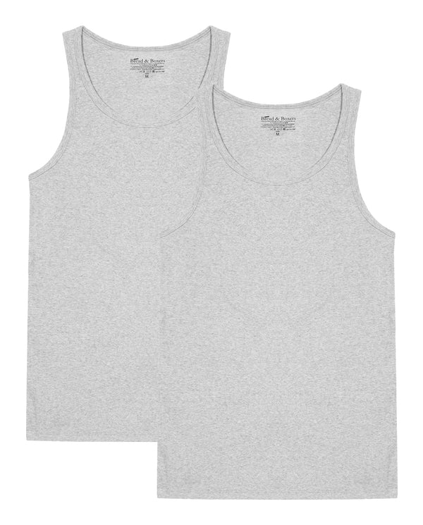 2-PACK TANK RIBBED by Bread&Boxers