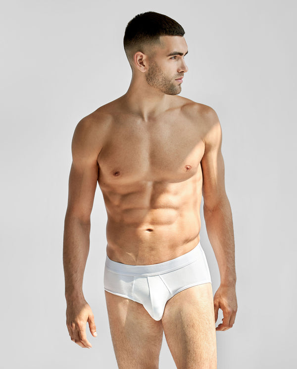 BRIEF white 3-PACK by Bread&Boxers