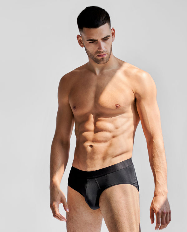 BRIEF black 3-PACK by Bread&Boxers
