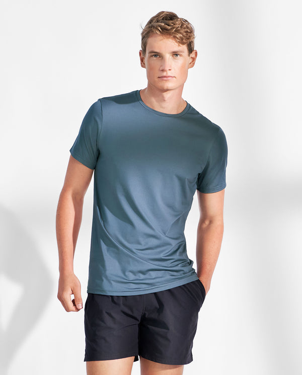 Crew-neck active blue by Bread&Boxers