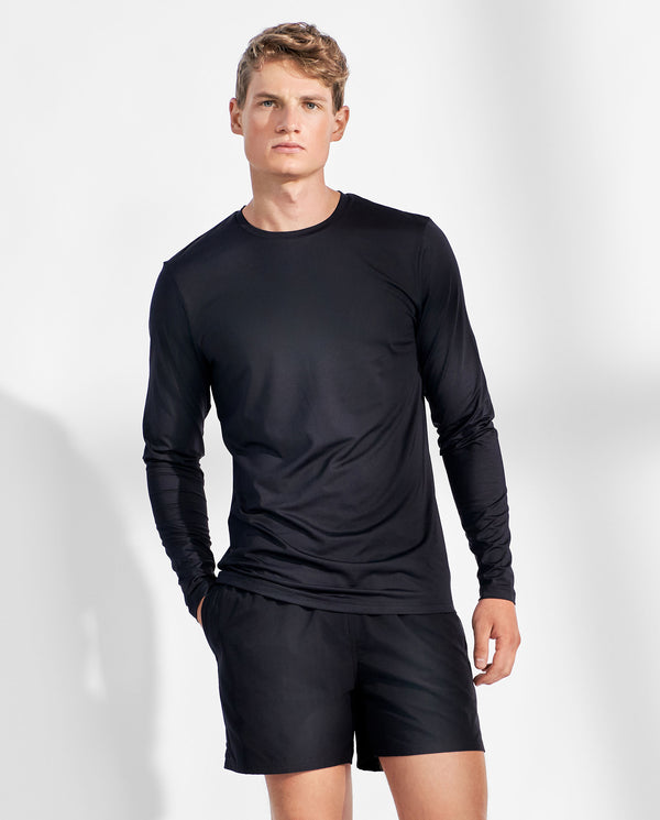 Long Sleeve active black by Bread&Boxers