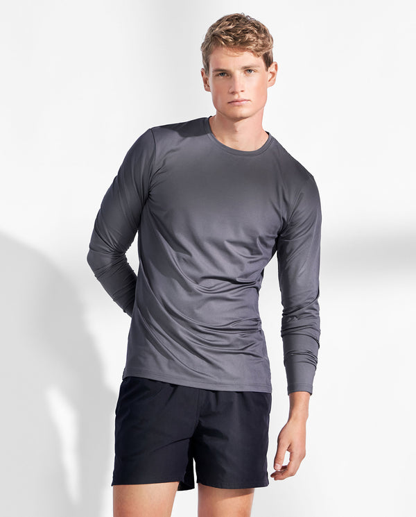 Long Sleeve active iron grey by Bread&Boxers