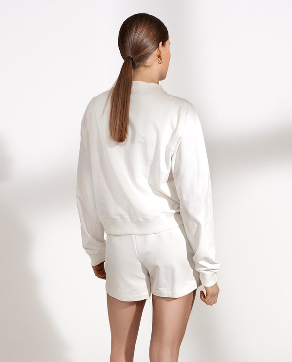 Ivory white Sweatshirt by Bread&Boxers